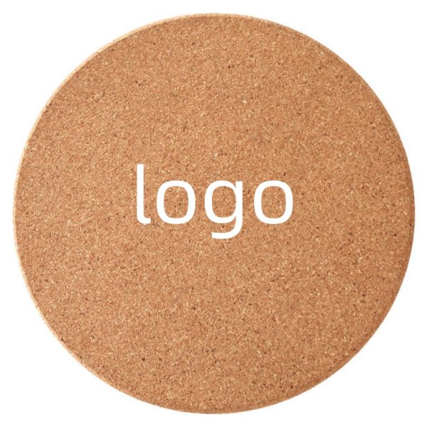 Natural Cork Circular Beverage Coaster