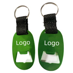 Customizable Aluminum Bottle Opener Keychain
