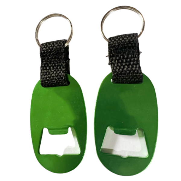 Customizable Aluminum Bottle Opener Keychain - Image 2