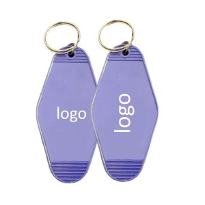 Classic Motel-Style Plastic Key Tag