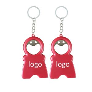 Versatile LED Keychain with Tape Measure and Bottle Opener