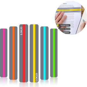 Durable PET Reading Guide Highlight Strips for Kids and Adults