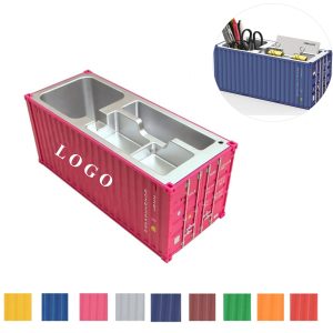 Multi-function ABS Storage Box Pen Pencil Holder with Vintage Design
