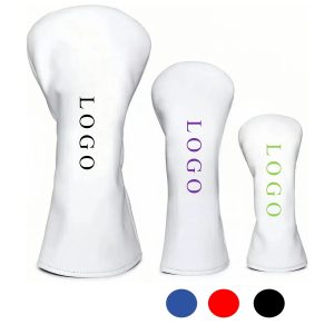 Durable PU Leather Golf Club Head Covers Set